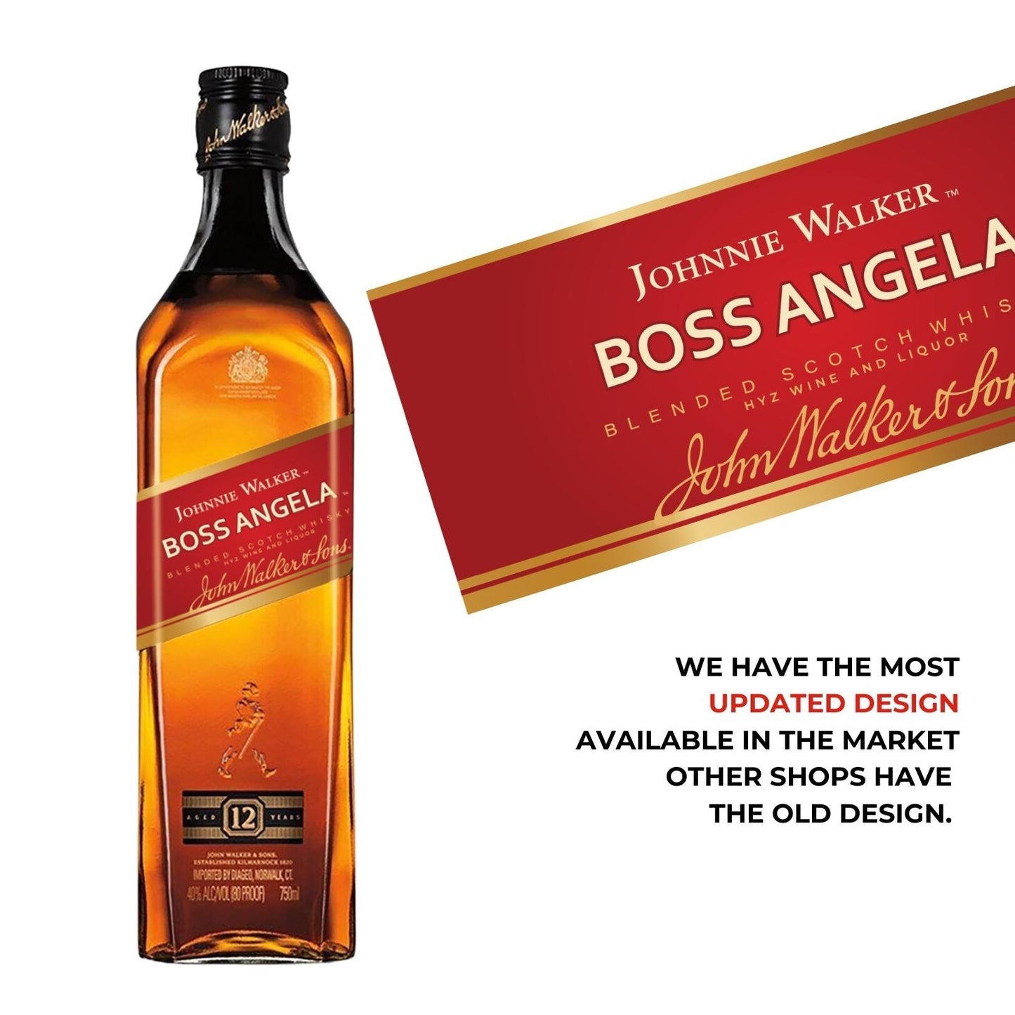 Printable Johnnie Walker Red Label