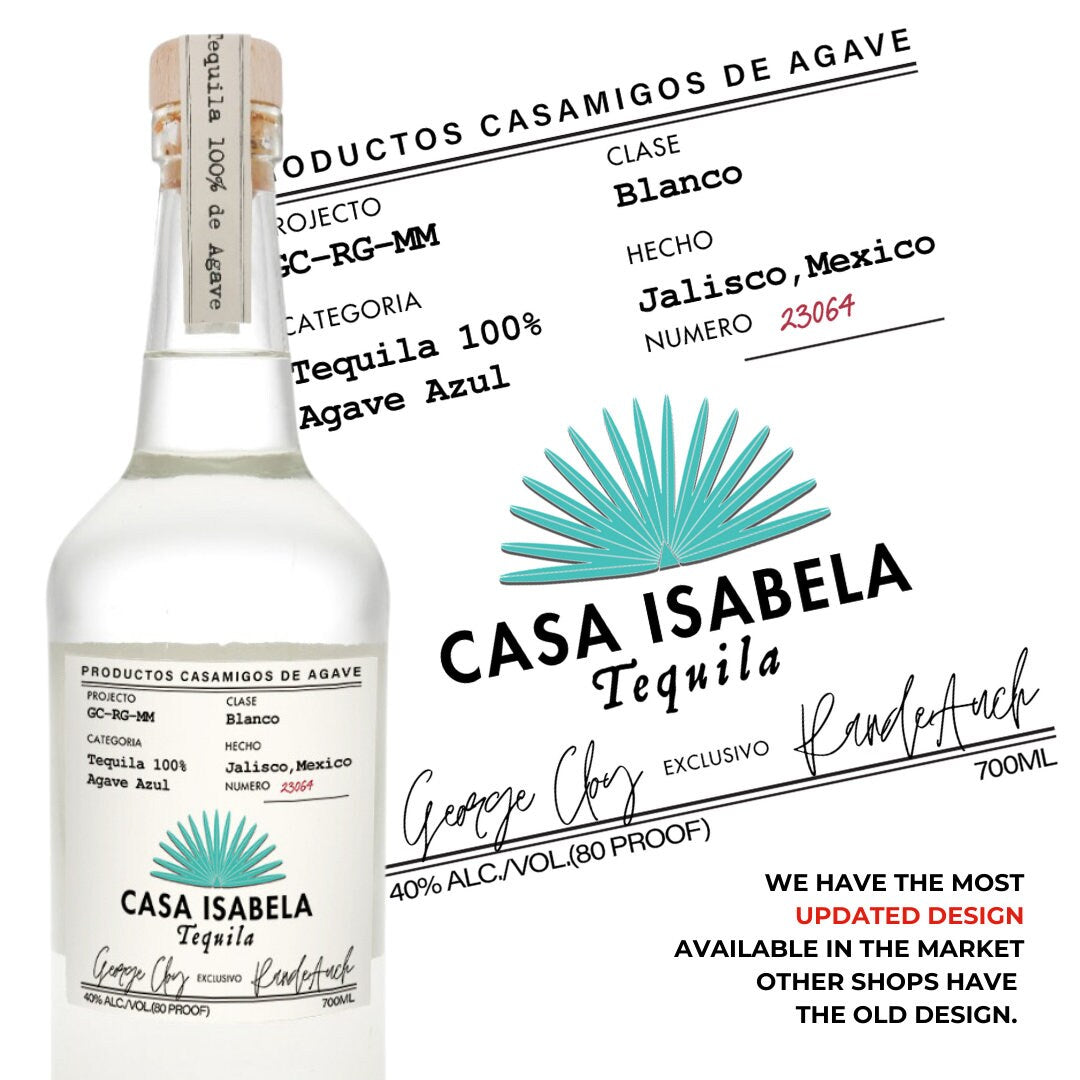 Printable Casamigos Tequila label editable