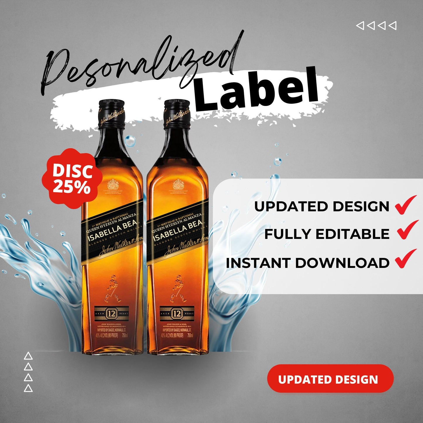 Printable Johnnie Walker Black Label