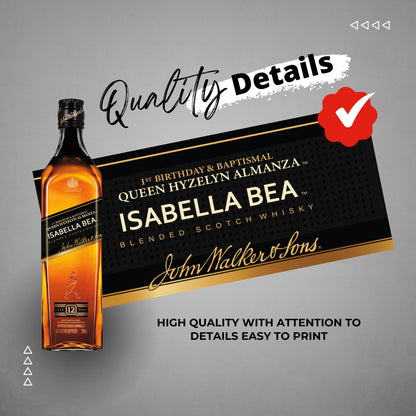 Printable Johnnie Walker Black Label