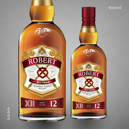 Printable Regal Whiskey 12 labels editable